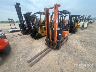 1989 Toyota 5FGC15 3000 lb Cushion Tire Forklift