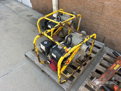 Quantity of (2) Wacker Wasserpumpe (Inoperable)