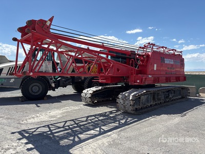 2012 Manitowic 11000 110 ton Grúa celosía de cadenas