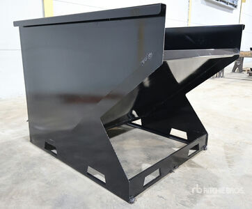 2025 Kit Containers 2YFT-SST 2 cyd Skid Steer Dump Hopper (Unused)