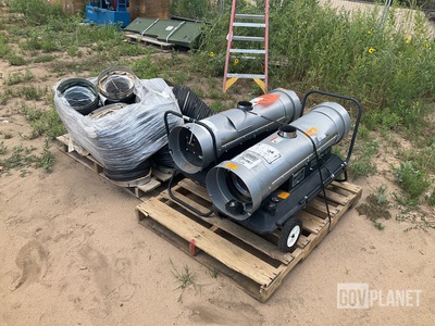 (2) HDT CV125CG-ADT CamFire Multi-Fuel Space Heaters