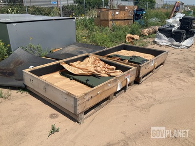 (2) Oshkosh 1309810U Vehicular Doors