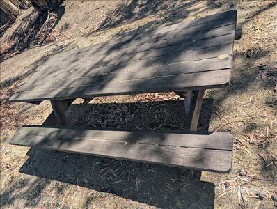 Quantity of (1) MTZ Picnic Table Mesa