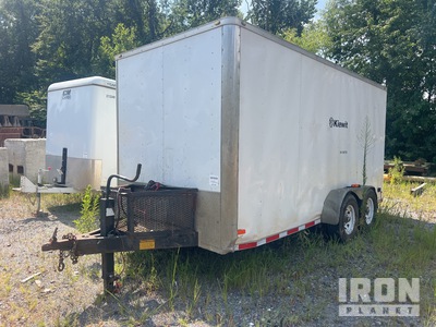 2015 CWT CE7X16TA5 16 ft T/A Remolque Cerrado
