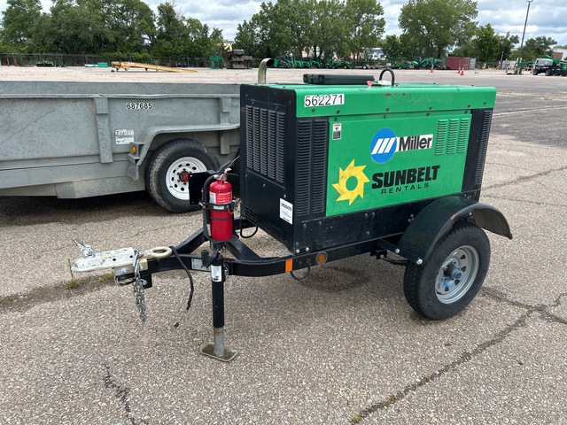 2013 Miller Big Blue 400 400 A Mobile Multi-Process Engine Driven Welder