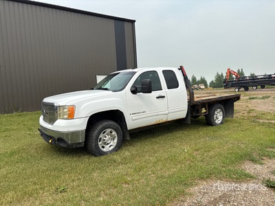 2008 GMC 3500HD 4x4 Extended Cab Camión Caja Abierta