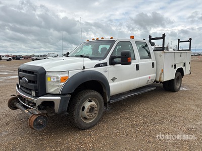 2015 Ford F-550 XL 4x4 Crew Cab Service Truck