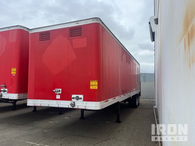 2003 Trailmobile 36 ft x 102 in Sliding T/A Remolque de furgoneta