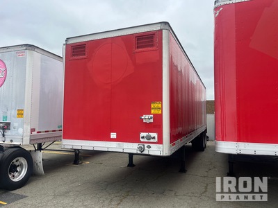 2007 Trailmobile 36 ft x 102 in Sliding T/A Remolque de furgoneta