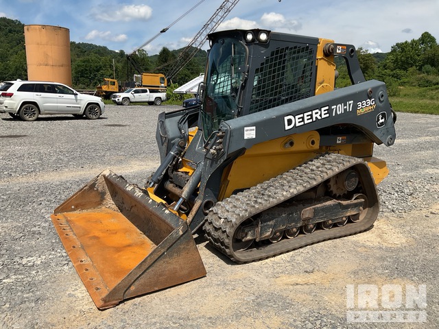 MINI CARGADOR SOBRE ORUGAS 2017 JOHN DEERE 333G