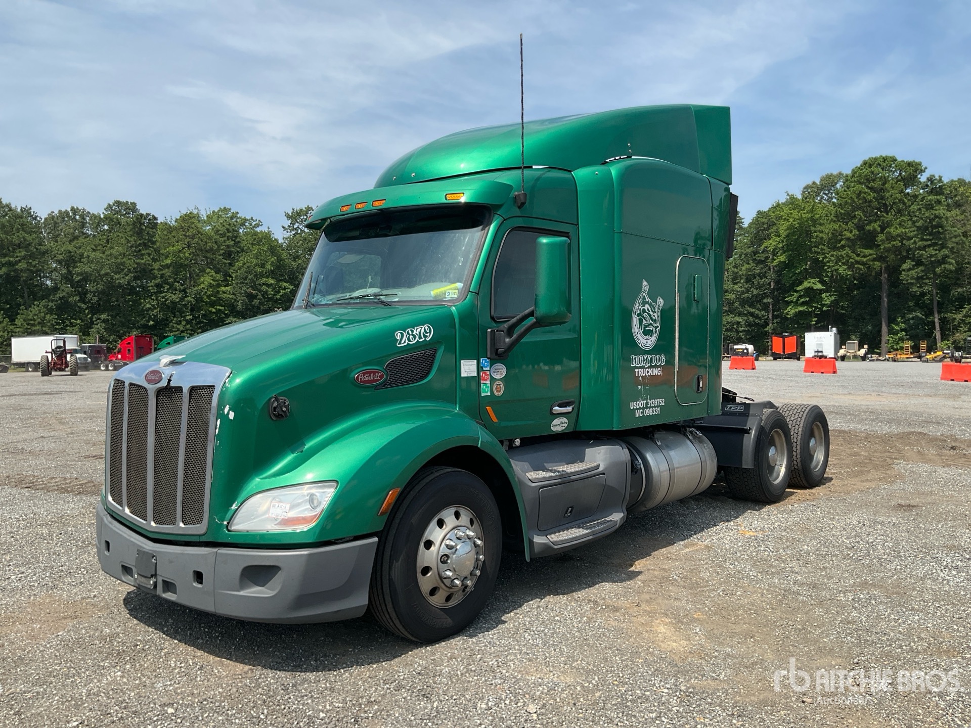 2019 Peterbilt 579 T/A Sleeper Truck Tractor