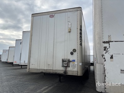 2019 Wabash 53 ft x 102 in T/A Gesloten aanhangwagen