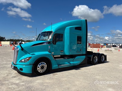 2024 Kenworth T680 6x4 3- Achs Sattelzugmaschine mit Schlafkabine