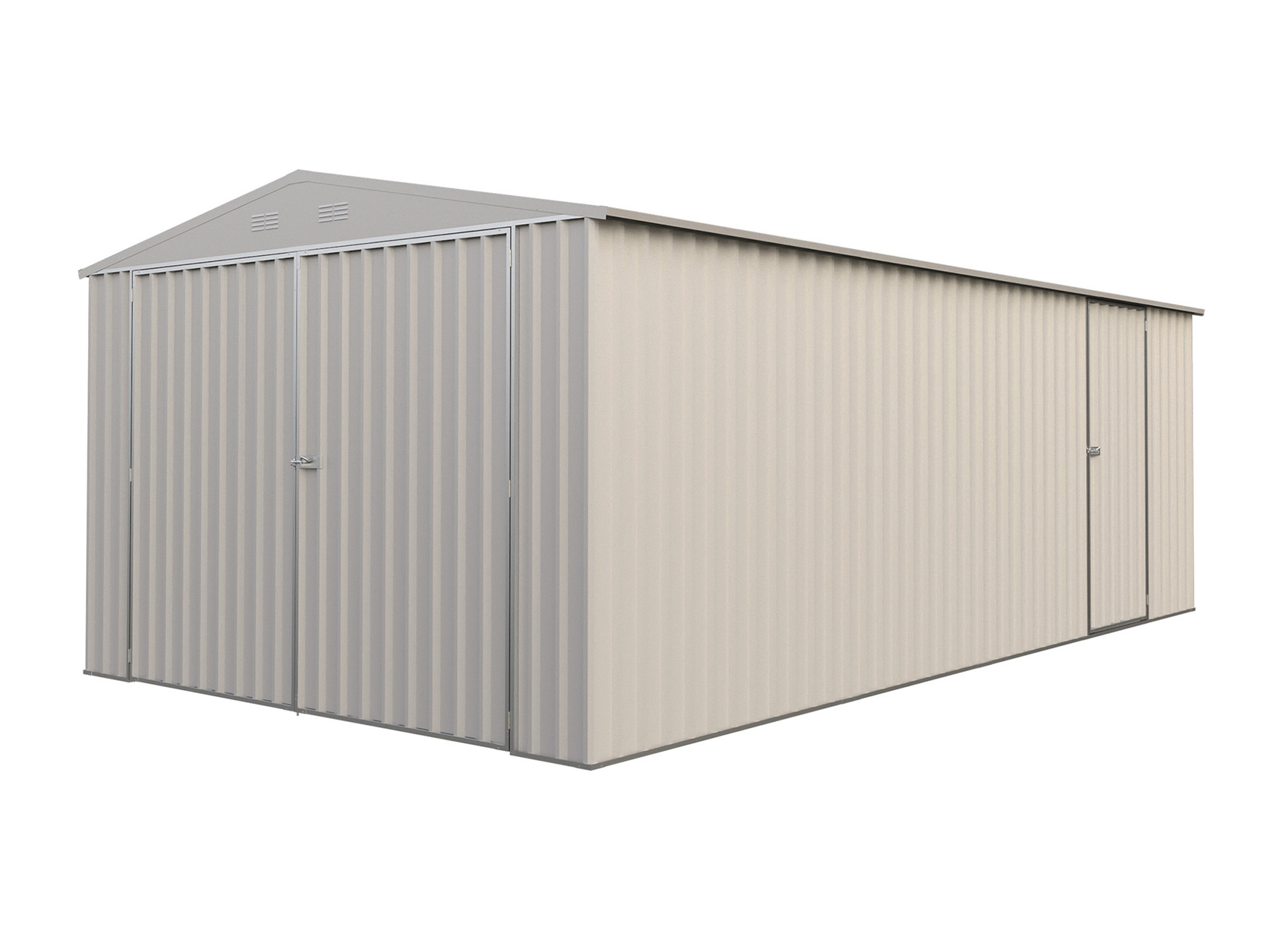 2025 SUNTOP S1220 12 ft x 20 ft Metal Cobertizo (Unused)