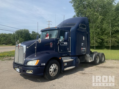 2009 Kenworth T680 6x4 T/A Sleeper Truck Tractor