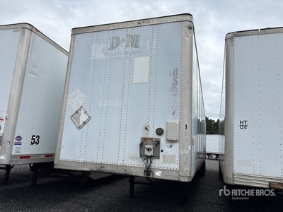 2005 Wabash 53 ft x 96 in T/A Semi-remorque fourgon