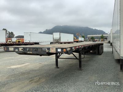 2013 Fontaine 36288 kg 53 ft Tri/A Flatbed Trailer