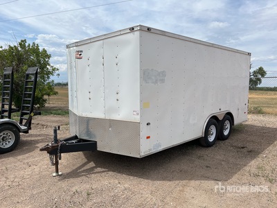 2014 American Hauler Industries 16 ft T/A Enclosed Trailer