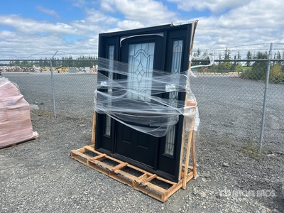 House Entry Door with Side Lites (Unused)
