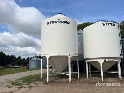 Meridian Stor-King +/- 60 ton Fertilizer Hopper Grain Bin