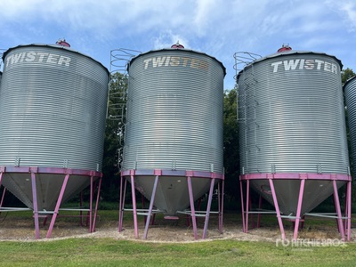 Twister +/- 2280 bu 5 Ring Hopper Contenedor de grano
