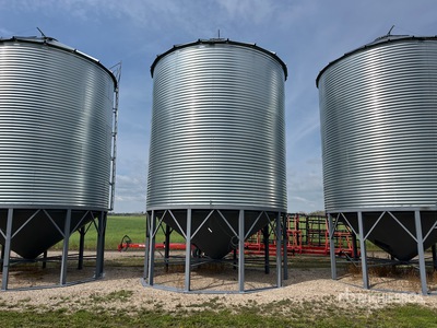 Westeel 1805 +/- 4900 bu 5 Ring Hopper Contenedor de grano