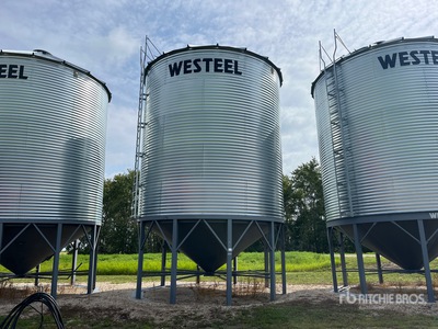 Westeel 1805 +/- 4900 bu 5 Ring Hopper Contenedor de grano