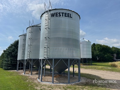Westeel 1805 +/- 4900 bu 5 Ring Hopper Contenedor de grano