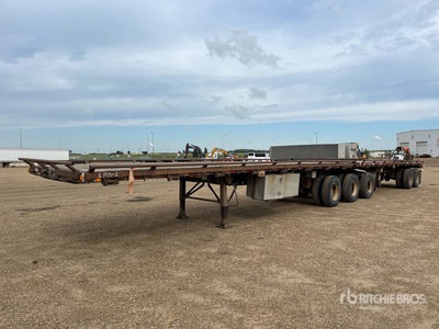 2007 Lode King 32 ft Super B-Train Lead Flatbed Trailer