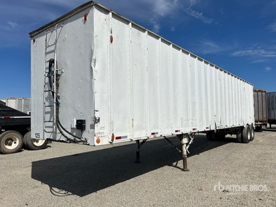 1988 Wesco 45 ft T/A  المقطورة الأرضية المتحركة