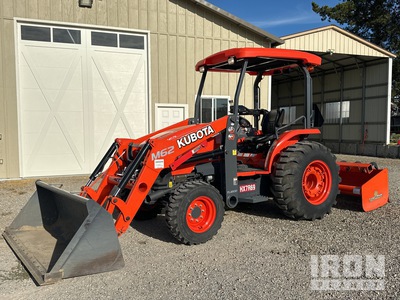 2019 Kubota M62TL 4WD Utility Tractor