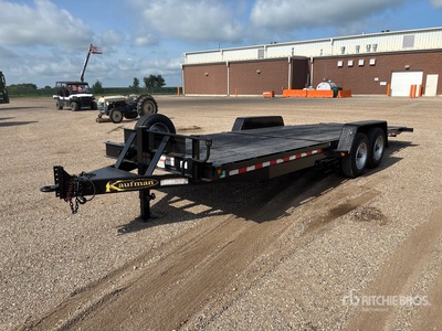 2023 Kaufman FWDT-8K-22D 22 ft T/A Tilt Deck Trailer