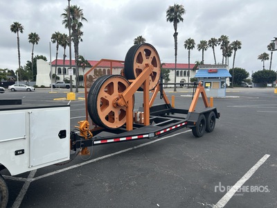 2009 Wagner-Smith T-BWT-5-52 52 in. T/A Reel Carrier Tensioner Trailer