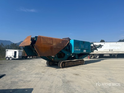 2012 Terex XR400S Tracked Usine de concassage à machoîres