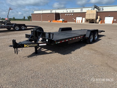 2023 Kaufman FWDT-8K-22D 22 ft T/A Tilt Deck Trailer