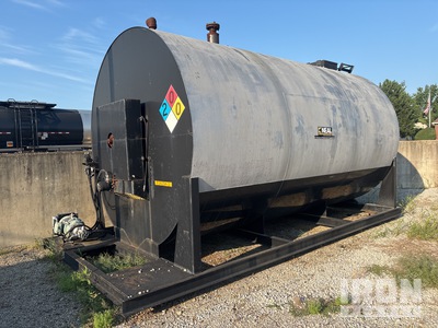 6000 gal Skid Mounted Steel Mixing خزان