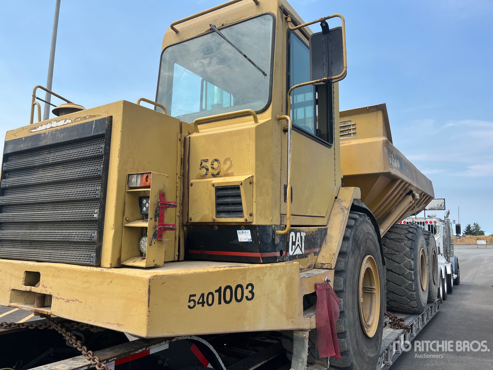 1991 Cat D350D Tombereau