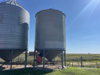 Westeel-Rosco +/- 2150 bu 6 Ring Hopper صومعة الحبوب