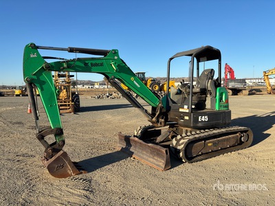 2017 Bobcat E45 Mini Excavator