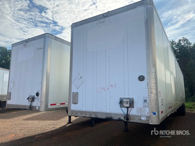 2014 Wabash 53 ft x 102 in T/A Semi-remorque fourgon