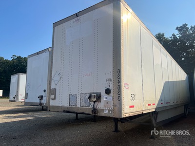 2015 Wabash 53 ft T/A Van Trailer