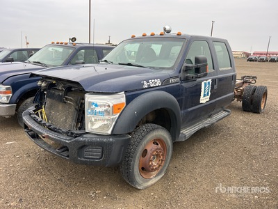 2011 Ford F-550 XL 4x4 Crew Cab Cab & Chassis (Inoperable)