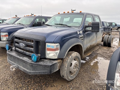 2009 Ford F-550 XL 4x4 Crew Cab Cab & Chassis