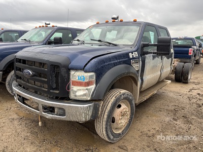 2009 Ford F-550 XL 4x4 Crew Cab Cab & Chassis