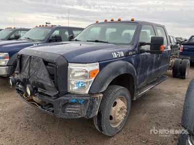 2012 Ford F-550 XL 4x4 Crew Cab Cab & Chassis