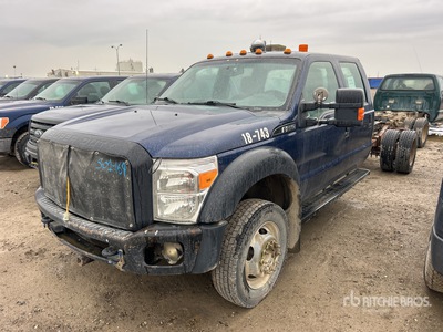 2012 Ford F-550 XL 4x4 Crew Cab Cab & Chassis
