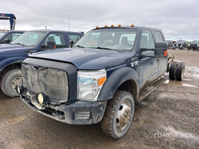 2014 Ford F-550 XL 4x4 Crew Cab Cab & Chassis
