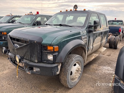 2008 Ford F-550 XL 4x4 Crew Cab Cab & Chassis