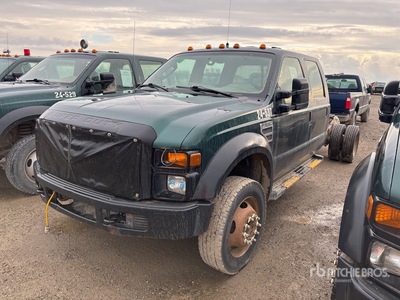 2008 Ford F-550 XL 4x4 Crew Cab Cab & Chassis