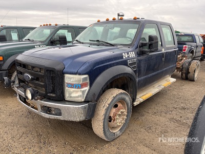 2009 Ford F-550 XL 4x4 Crew Cab Cab & Chassis